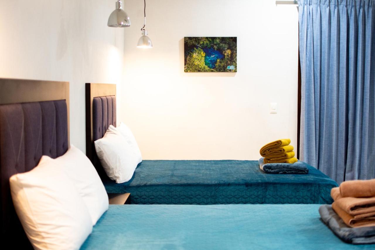 Hotel Casa Tortuga Tulum - Cenotes Park Inclusive ภายนอก รูปภาพ A futon in a Japanese hotel