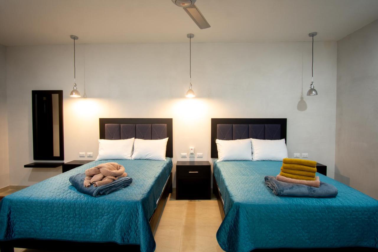 Hotel Casa Tortuga Tulum - Cenotes Park Inclusive ภายนอก รูปภาพ A room at the hotel