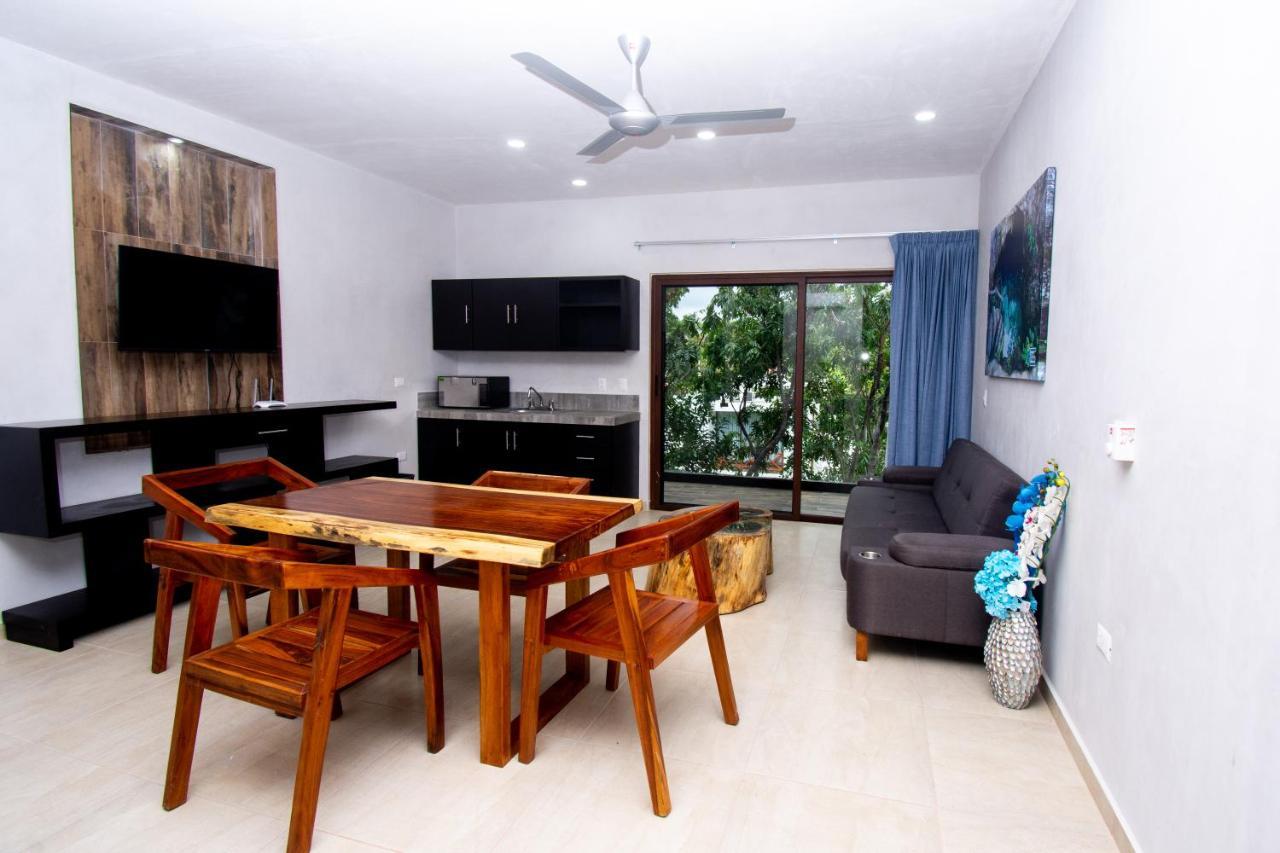 Hotel Casa Tortuga Tulum - Cenotes Park Inclusive ภายนอก รูปภาพ A typical apartment at the resort