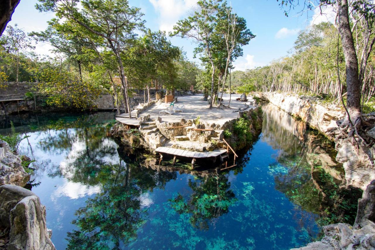 Hotel Casa Tortuga Tulum - Cenotes Park Inclusive ภายนอก รูปภาพ