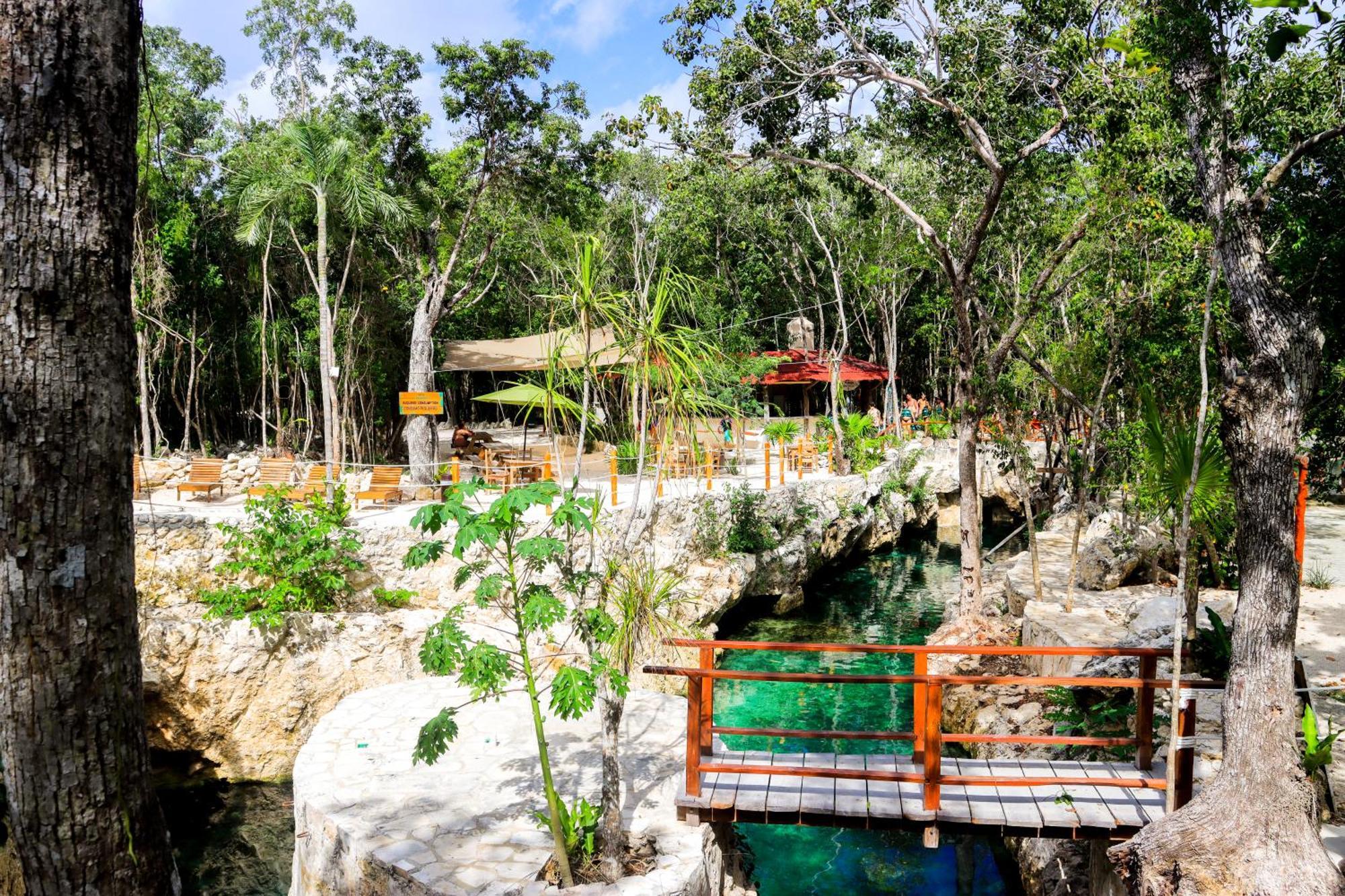 Hotel Casa Tortuga Tulum - Cenotes Park Inclusive ภายนอก รูปภาพ X-Carett
