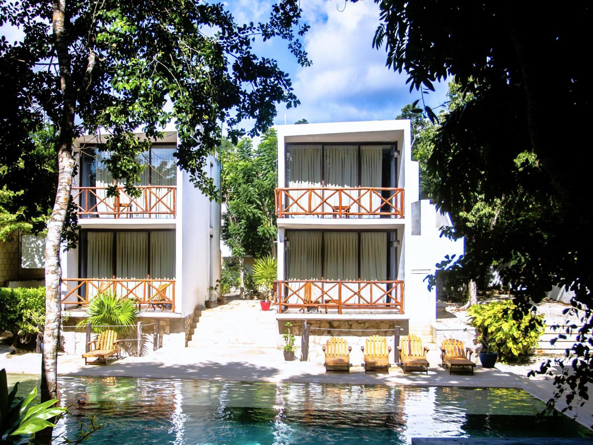 Hotel Casa Tortuga Tulum - Cenotes Park Inclusive ภายนอก รูปภาพ