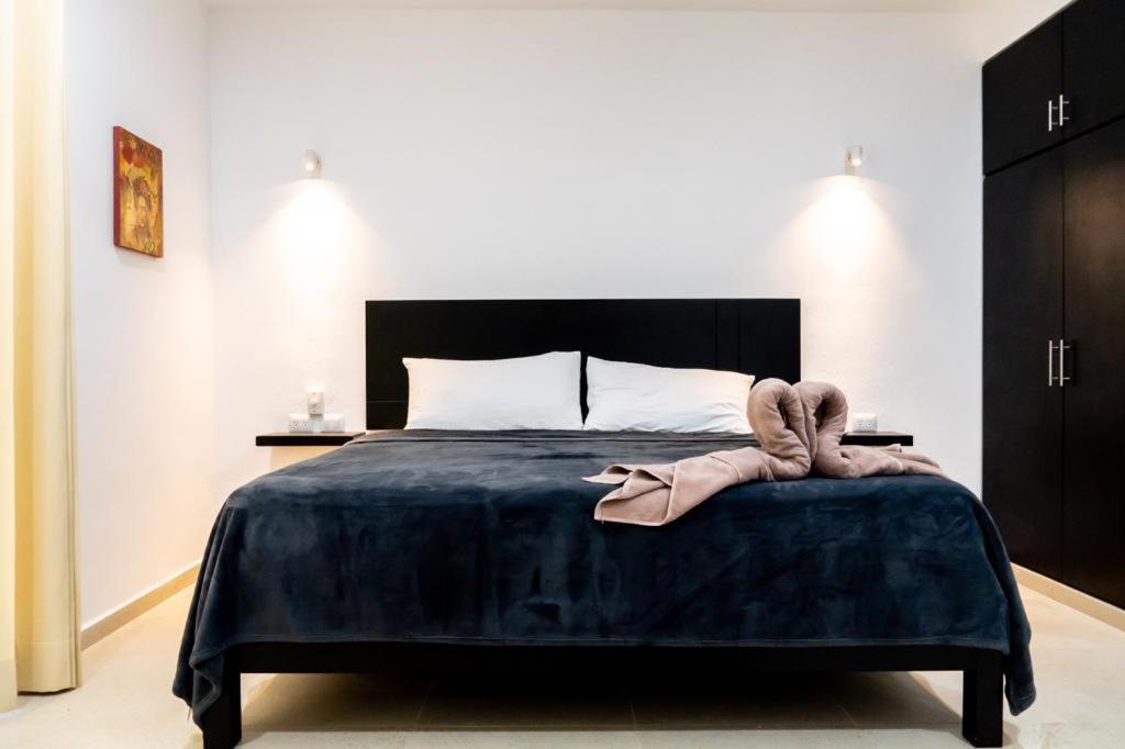 Hotel Casa Tortuga Tulum - Cenotes Park Inclusive ภายนอก รูปภาพ A bedroom